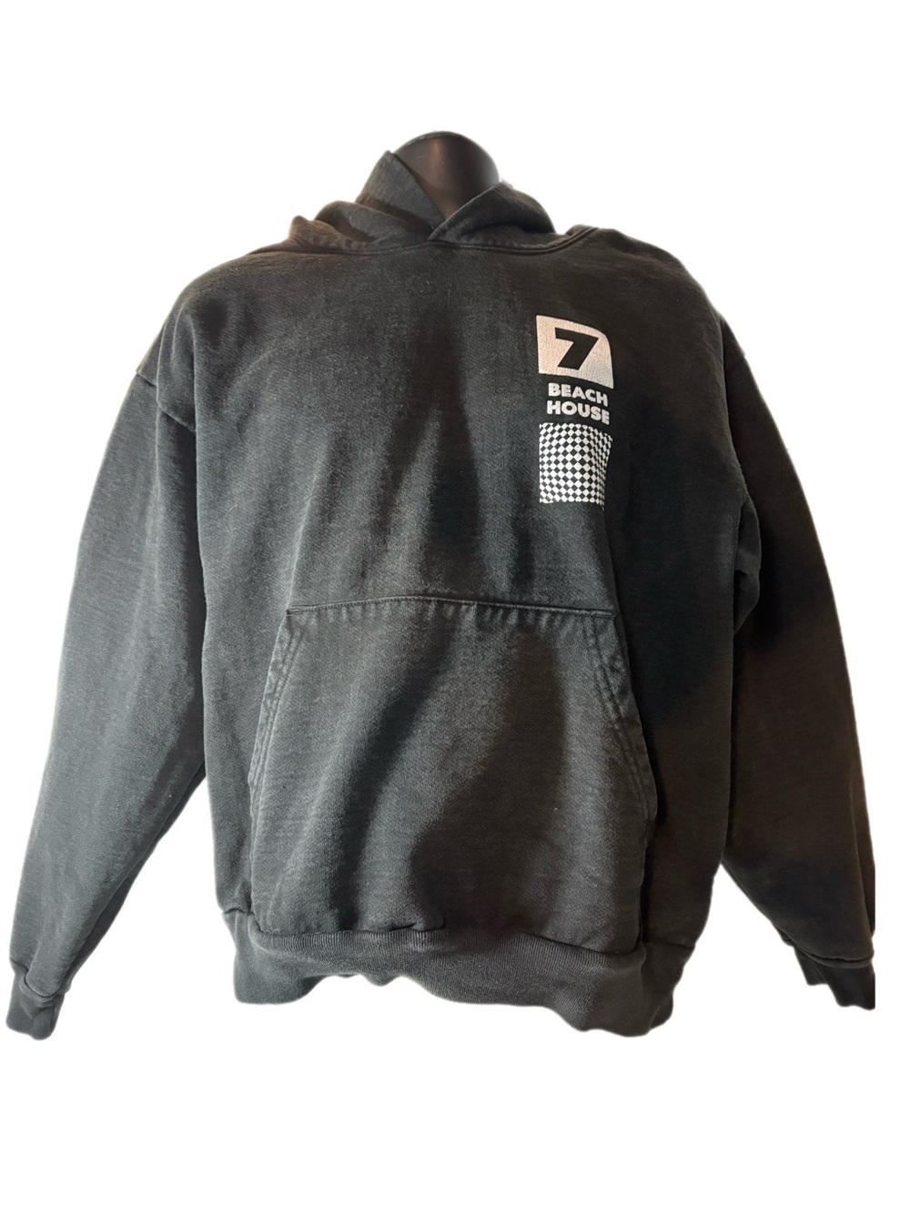 Official Beach House "7" Album Heavy Fleece Hoodie Blank by Los Angeles Apparel